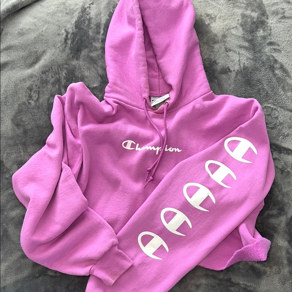Champion Purple Hoodie